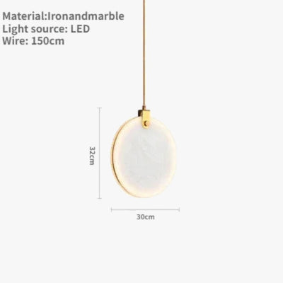 Lustre Suspendu Led Moderne Nordique pour Décoration Intérieure - Lumiine