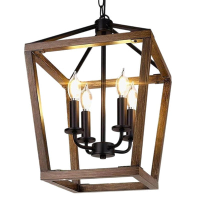 Lustre Vintage Moderne Cage à Oiseaux - Lumiine