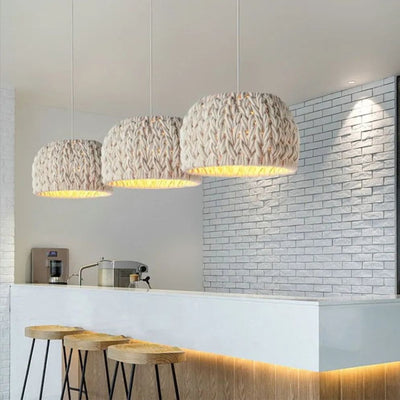 Lustre Wabi Sabi Nordique Led Restaurant - Lumiine