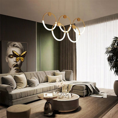 Lustres Modernes Lampes Suspendues Salon Lampes de Plafond - Lumiine