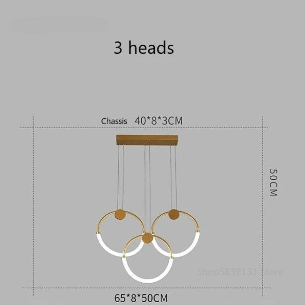 Lustres Modernes Lampes Suspendues Salon Lampes de Plafond - Lumiine
