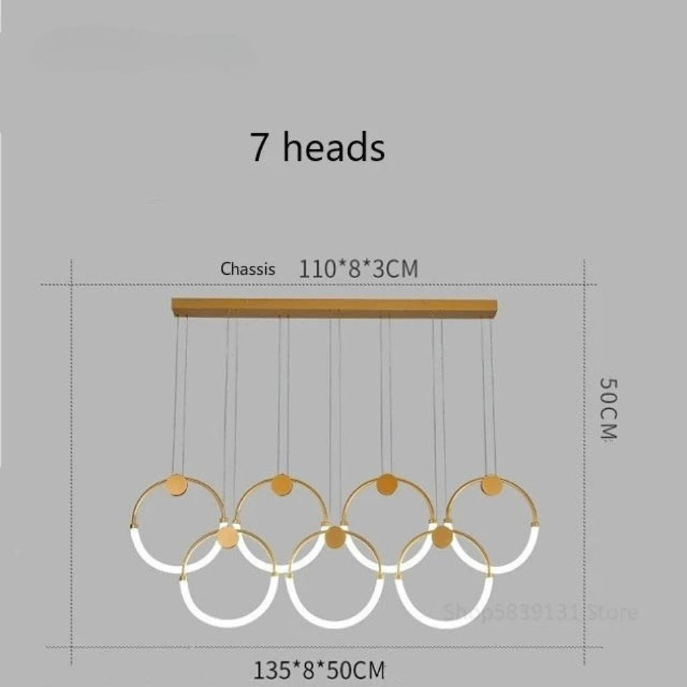 Lustres Modernes Lampes Suspendues Salon Lampes de Plafond - Lumiine