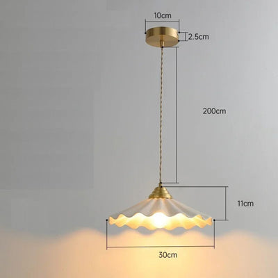Moderne Led Coloré Parapluie Suspension Lustres Nordiques - Lumiine