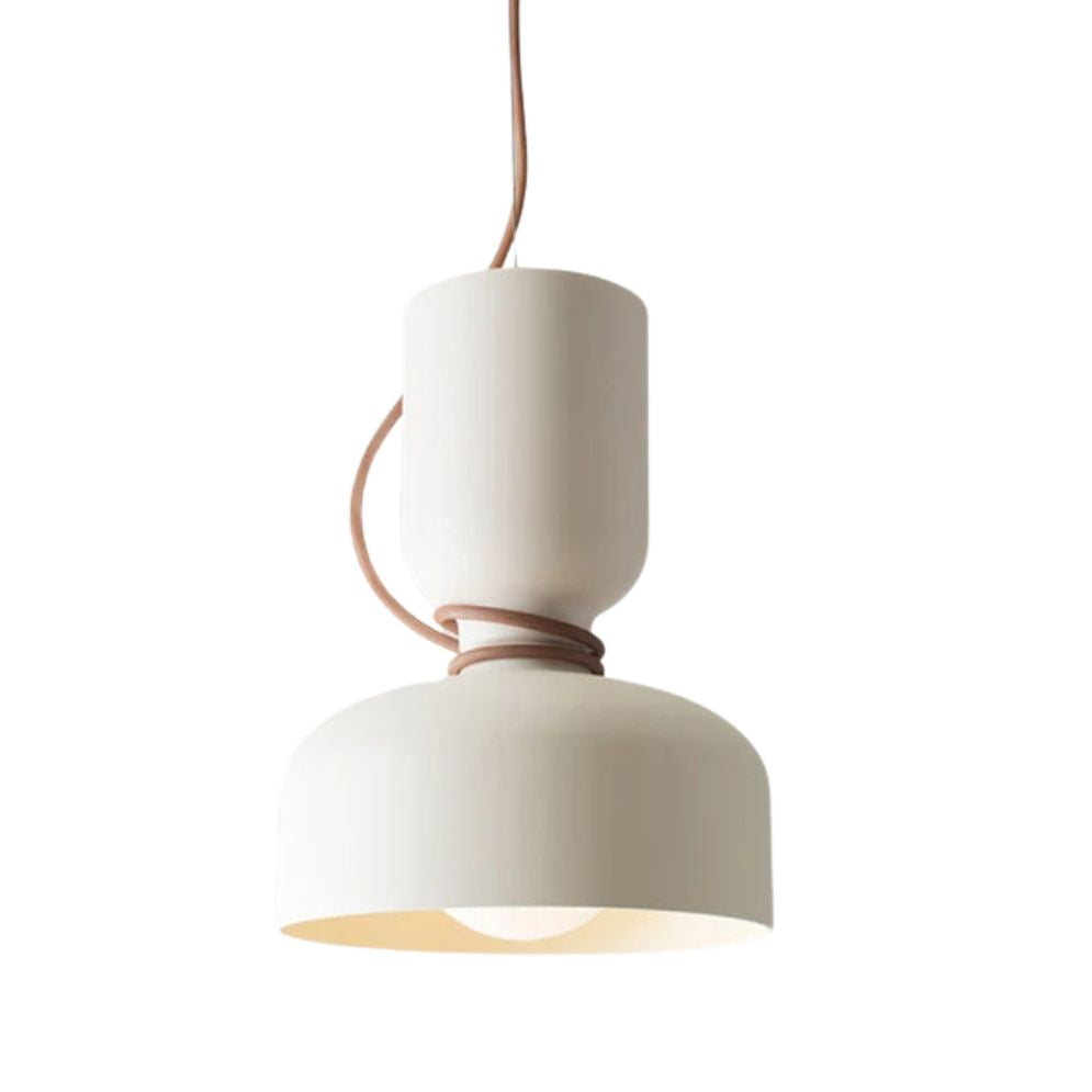 Nordique Macaron coloré Led Suspension Simple en Fer Forgé - Lumiine
