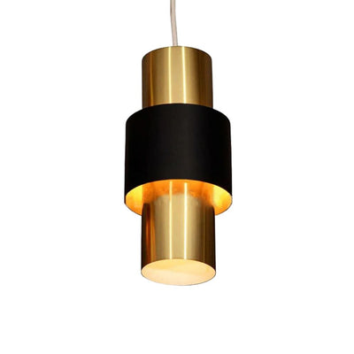 Nordique Macaron Coloré Led Suspension Simple en Fer Forgé - Lumiine