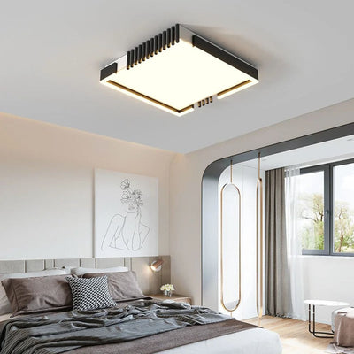 Plafond Moderne à Led en Aluminium Rond, Rectangle ou Carré - Lumiine