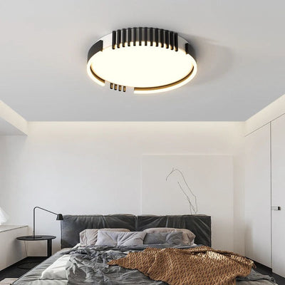 Plafond Moderne à Led en Aluminium Rond, Rectangle ou Carré - Lumiine