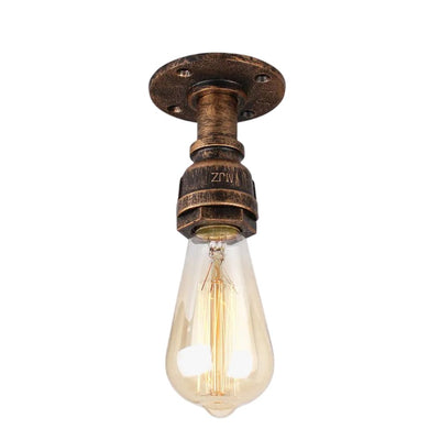 Plafonnier à Tuyaux Rétro Vintage E27 Loft Monté - Lumiine