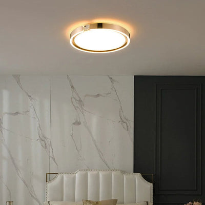 Plafonnier D'anneau Modernes pour Salon Salle D'étude Chambre - Lumiine