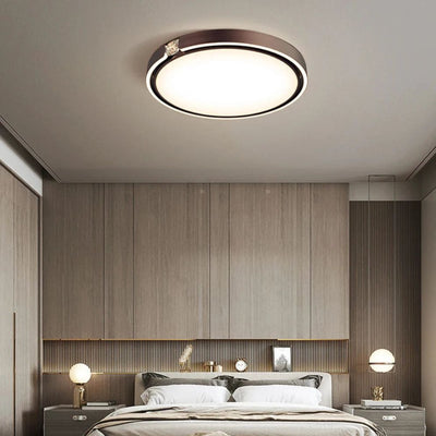 Plafonnier D'anneau Modernes pour Salon Salle D'étude Chambre - Lumiine