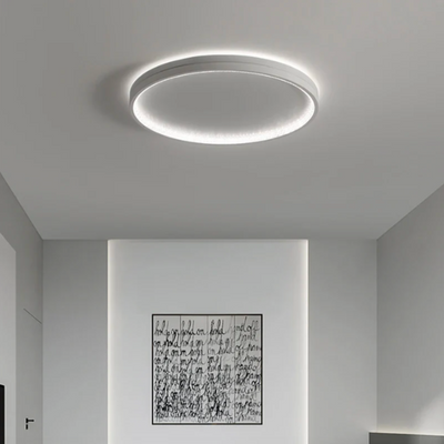 Plafonnier Design à Led avec Disque en Aluminium Coloré Macaron - Lumiine
