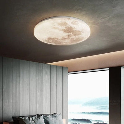 Plafonnier Design Led de Formes Ovales Style Minimaliste Loft - Lumiine