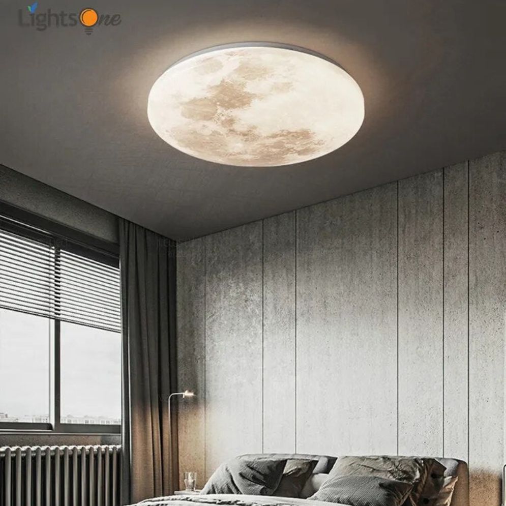 Plafonnier Design Led de Formes Ovales Style Minimaliste Loft - Lumiine