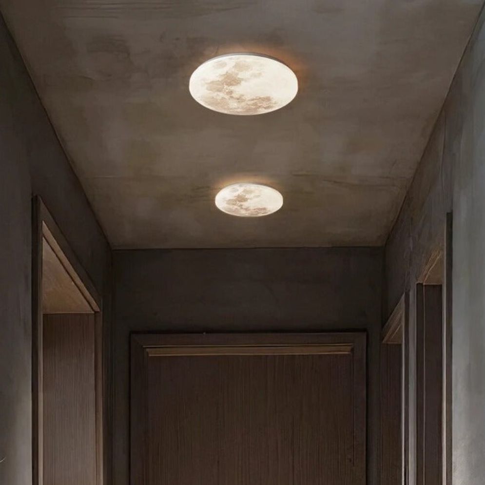 Plafonnier Design Led de Formes Ovales Style Minimaliste Loft - Lumiine