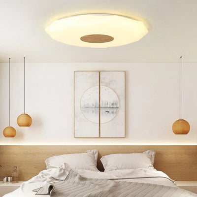 Plafonnier Design Led Géométrique Diamant Bwart - Lumiine
