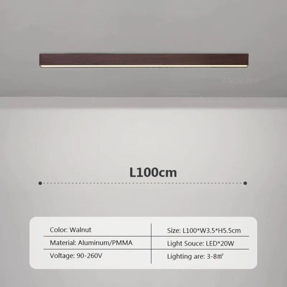 Plafonnier en Bois Design Décoration Intérieure Élégante - Lumiine
