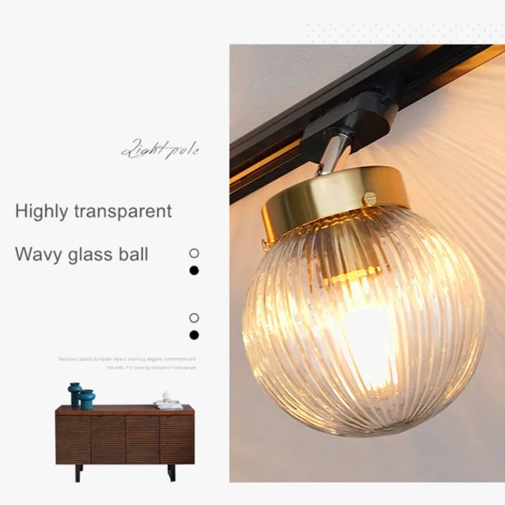 Plafonnier en Verre Nordique Rétro Loft Vintage Moderne Abat-jour