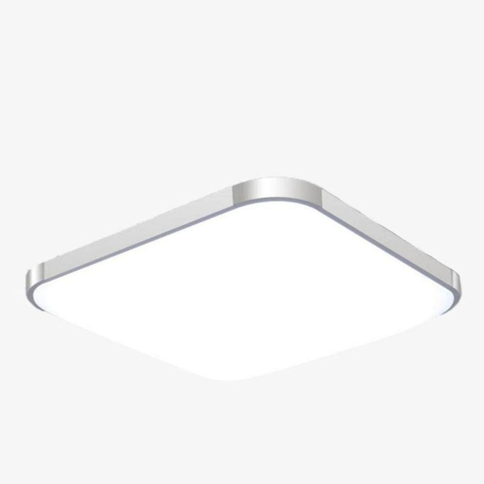 Plafonnier Led Carré et Bord Arrondis Surface - Lumiine