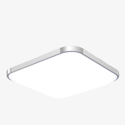 Plafonnier Led Carré et Bord Arrondis Surface - Lumiine
