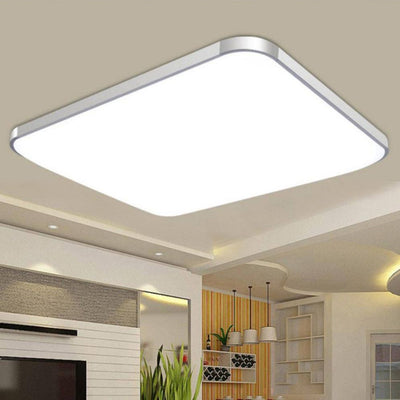 Plafonnier Led Carré et Bord Arrondis Surface - Lumiine