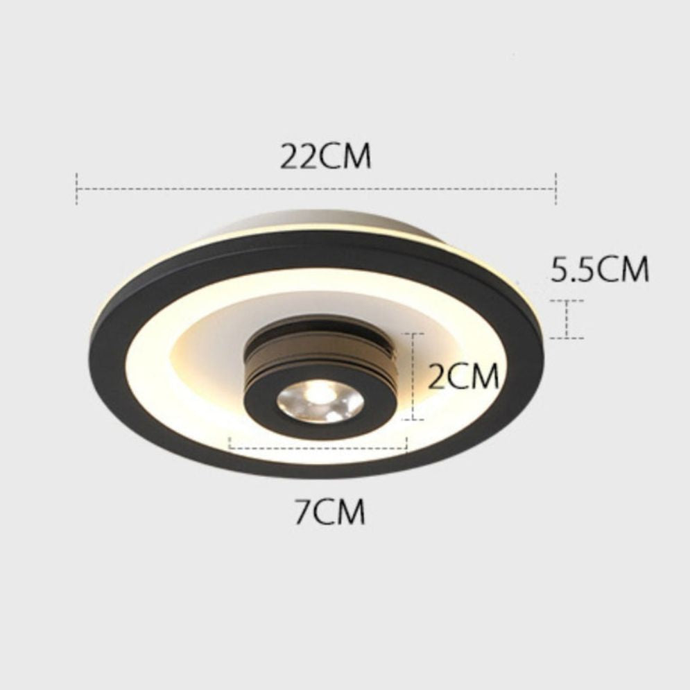 Plafonnier Led Design Moderne pour Décoration Intérieure - Lumiine