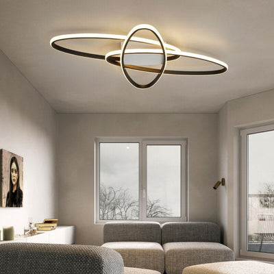 Plafonnier Dimmable Nordique Montage Surface Design Moderne - Lumiine