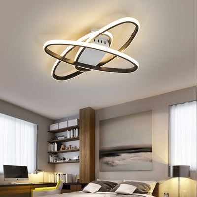 Plafonnier Dimmable Nordique Montage Surface Design Moderne - Lumiine