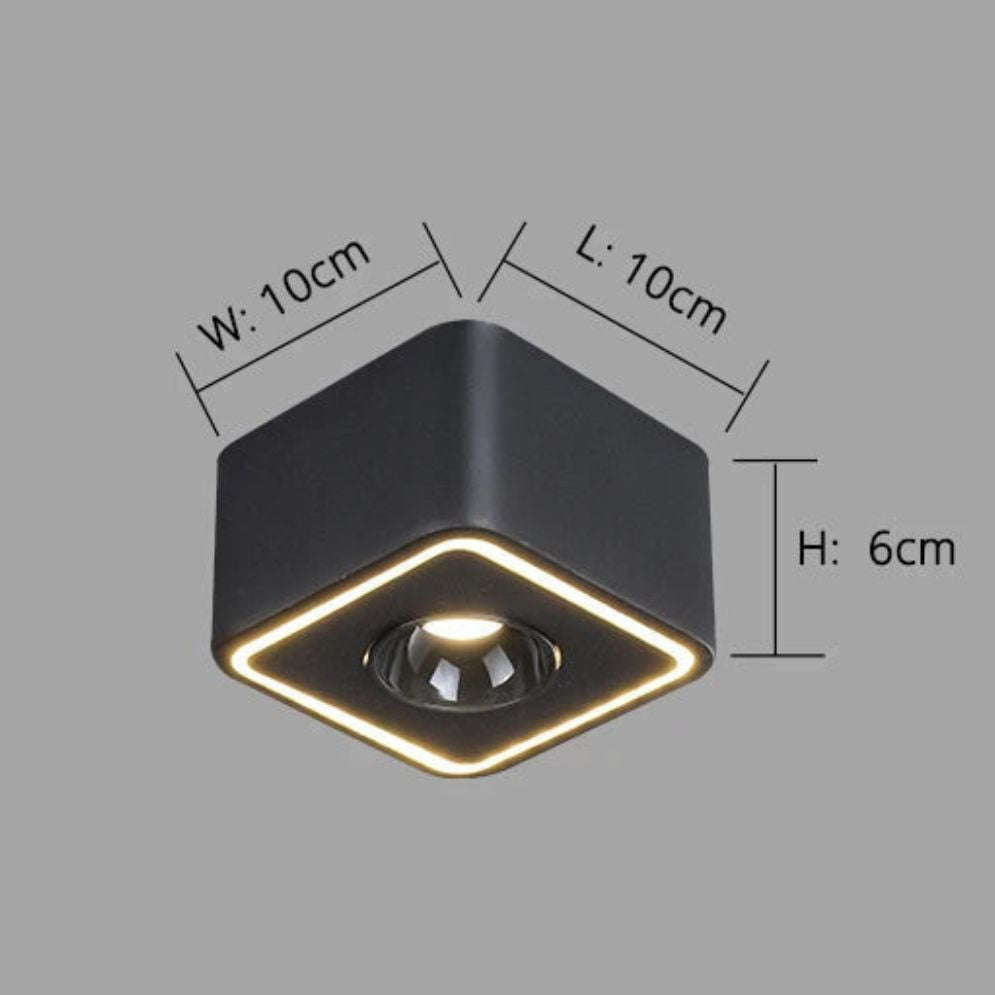 Plafonnier Led Spot Monté en Surface de Haute Qualité - Lumiine