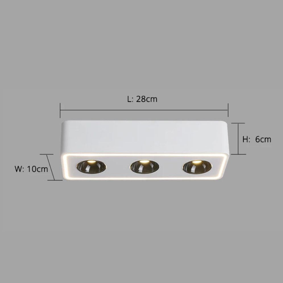 Plafonnier Led Spot Monté en Surface de Haute Qualité - Lumiine