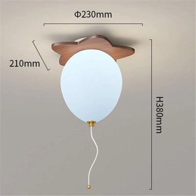 Plafonnier Led en Forme de Ballon Enfant Modern - Lumiine