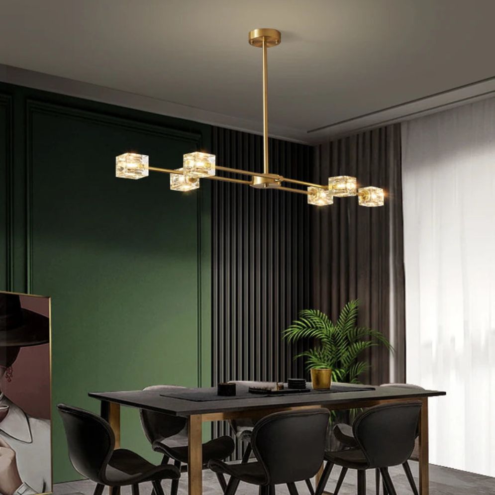 Plafonnier Led Verre Design Nordique Minimaliste Luminaire - Lumiine
