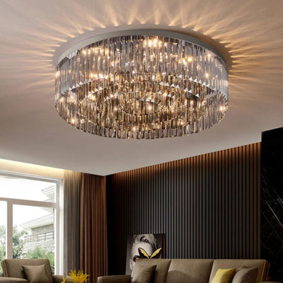 Plafonnier Led Moderne en Cristal Luminaire Décoratif D'intérieur