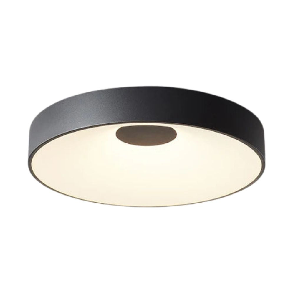Plafonnier Led Moderne en Fer avec Abat-Jour Rond - Lumiine