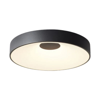 Plafonnier Led Moderne en Fer avec Abat-Jour Rond - Lumiine