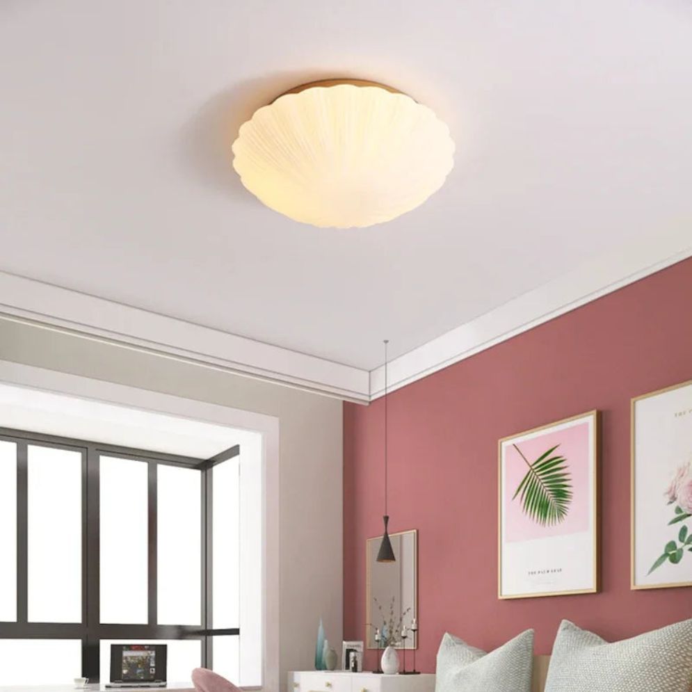 Plafonnier Led Moderne en Verre de Luxe pour Décoration Simple - Lumiine