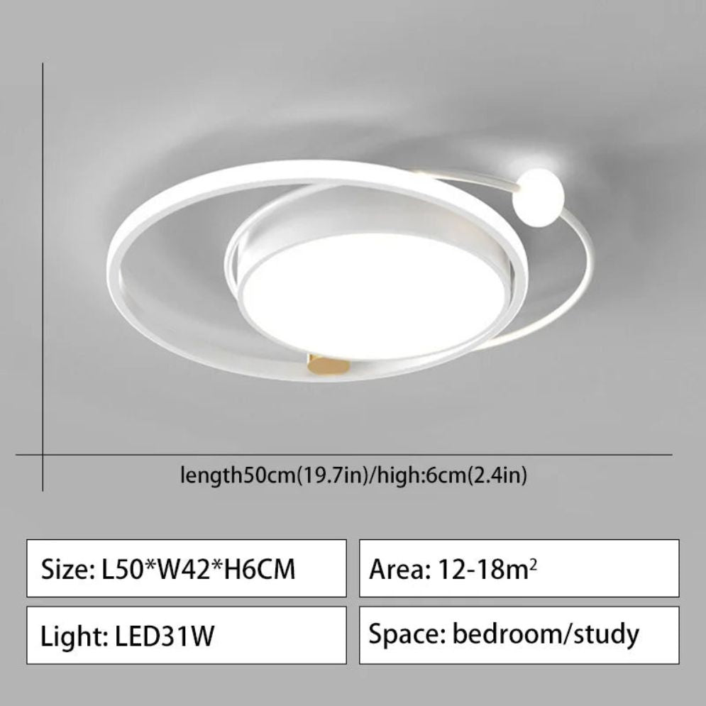 Plafonnier led Moderne Luxe pour Intérieur Design Élégant - Lumiine
