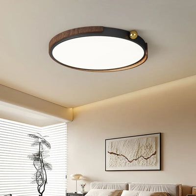Plafonnier Led Moderne Nordique Blanc/Noir - Lumiine
