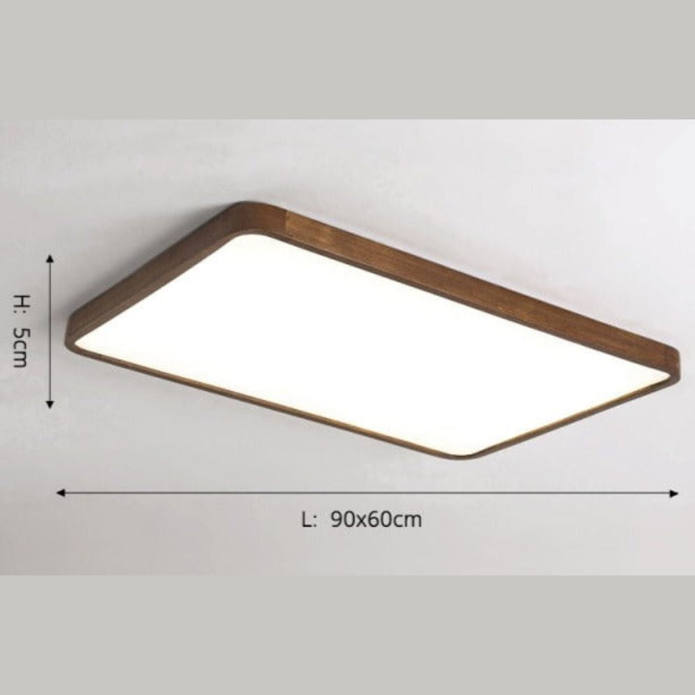 Plafonnier Led Moderne Rectangulaire Mounted - Lumiine