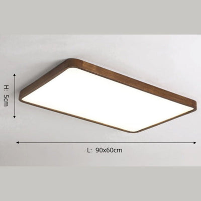 Plafonnier Led Moderne Rectangulaire Mounted - Lumiine