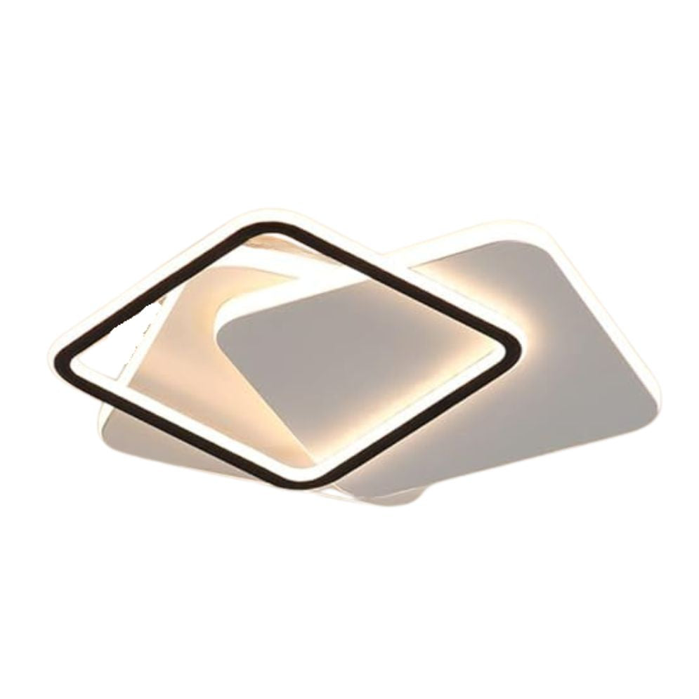 Plafonnier Led Rectangle Moderne Bwart - Lumiine