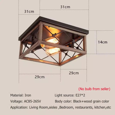 Plafonnier Led Ultra Mince Carré pour Lumières - Lumiine