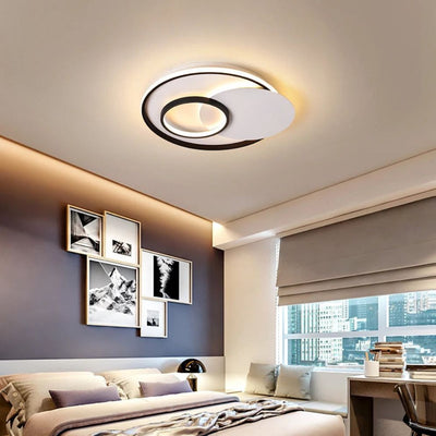 Plafonnier Moderne à Leds en Aluminium - Lumiine