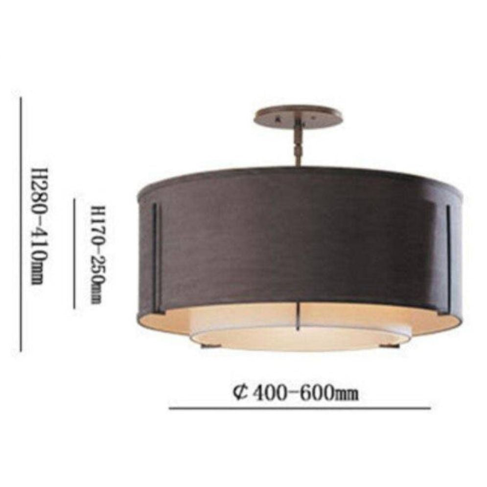 Plafonnier Moderne en Tissu Design Créatif pour Intérieur Élégant - Lumiine