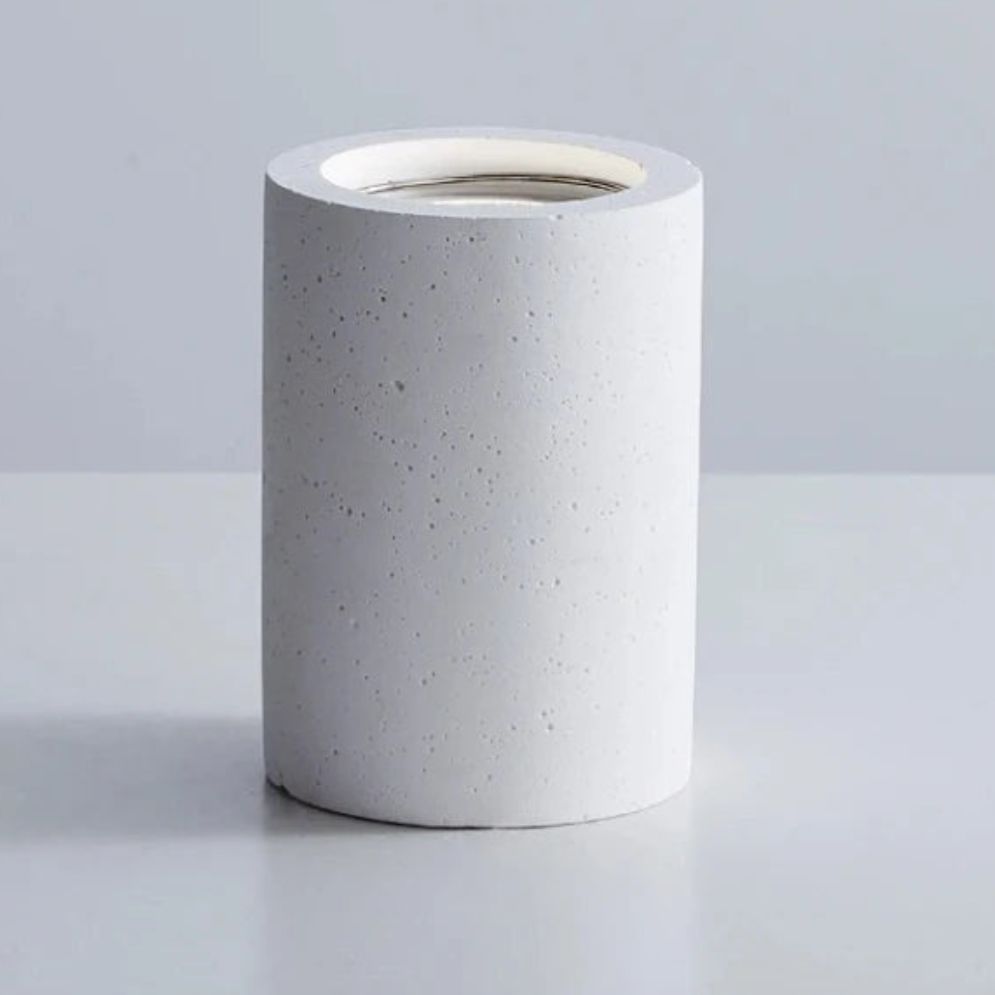 Plafonnier Rond en Ciment pour Salon - Lumiine

