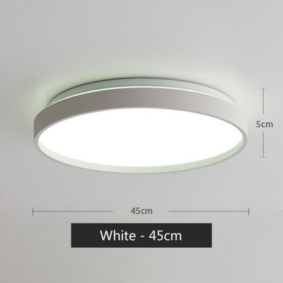 Plafonnier Rond Moderne Led Plafonnier Cuisine Chambre - Lumiine