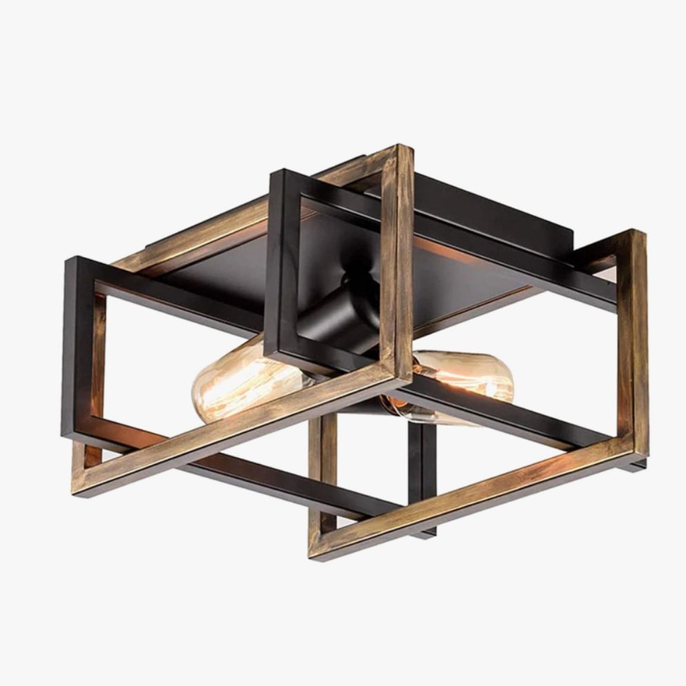  Plafonnier Vintage Américain Rétro pour Cuisine et Salon - Lumiine