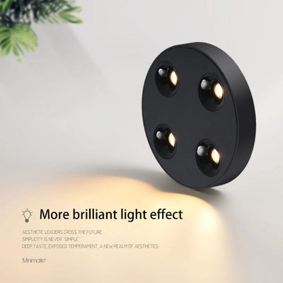 Plafonniers Minces Encastrés Spots Panneau Lumineux Rond - Lumiine
