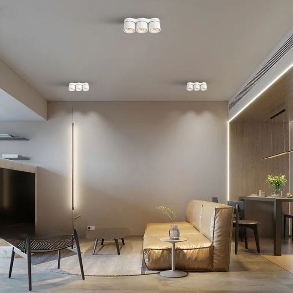 Projecteur Led Encastrable avec Angle Réglable et Rotation