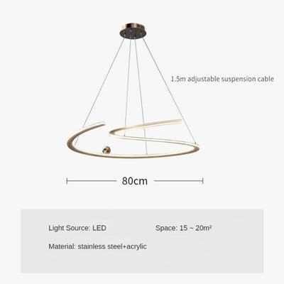 Suspension Design Comptoir Bar Salle Étude Minimaliste Créative Île Italienne