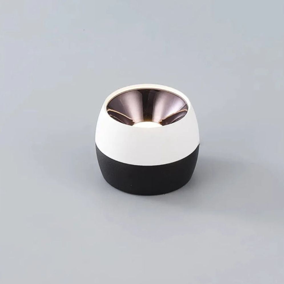 Spot Led en Aluminium Doré pour Éclairage Moderne Intérieur - Lumiine